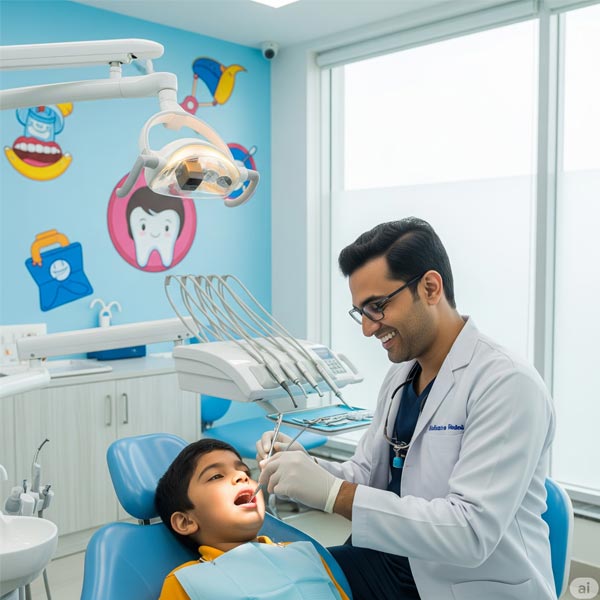 Pedodontics treatment